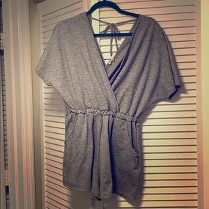 Stretchy Jersey Knit Romper (with pockets!!)